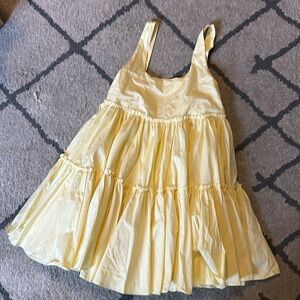 Yellow vici Dress